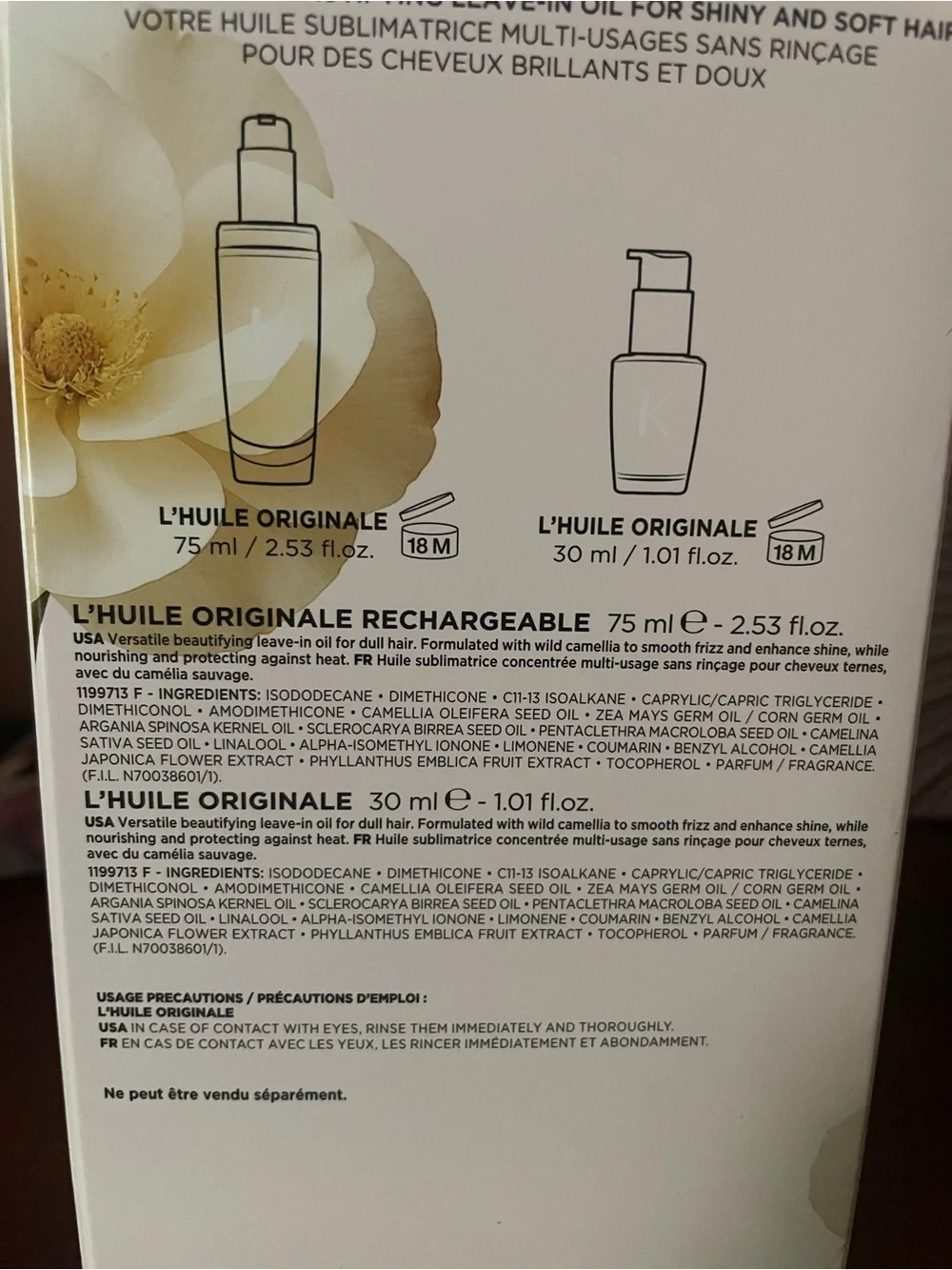 Kerastase Elixir Ultime Nourishing Hair Oil Set